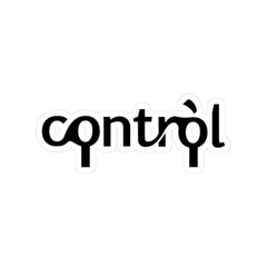 Contról Logo Sticker